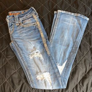 Rock Revival Distressed Jeans